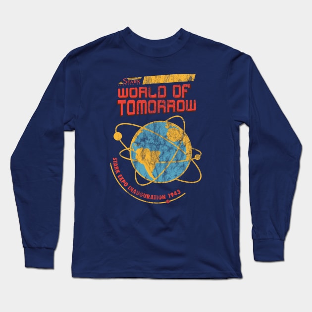 World Of Tomorrow Expo Long Sleeve T-Shirt by DeepDiveThreads